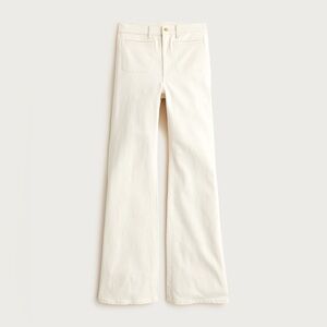 J Crew Vintage Flare High Rise Jeans in Ecru - 28